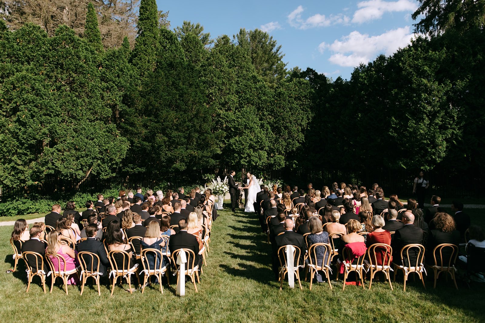Garden Wedding Ceremony