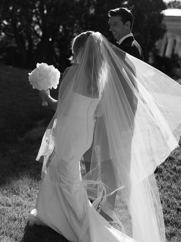 Bride and Groom Walking Photos New England Wedding
